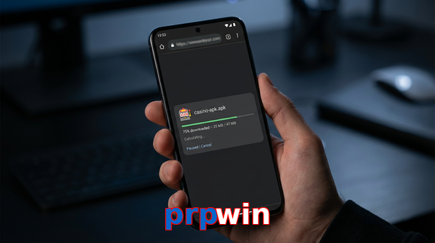 Main screen of Prpwin apk page for PK players