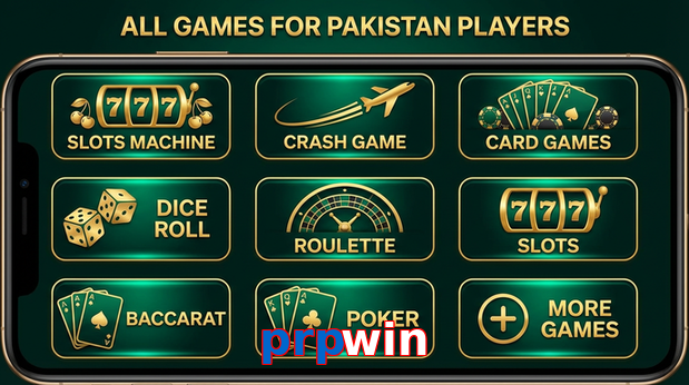 Main screen of Prpwin games page for PK players